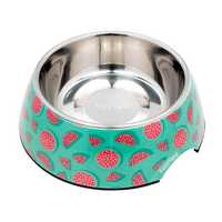 Fuzzyard Summer Punch Bowl Medium Pet: Dog Category: Dog Supplies  Size: 0.4kg Material: Stainless...