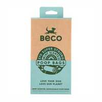 Beco Bags Peppermint Scented Multi Pack 120 Pack Pet: Dog Category: Dog Supplies  Size: 0.3kg 
Rich...