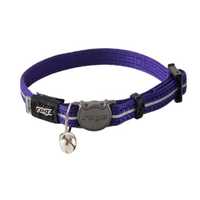 Rogz Alleycat Collar Purple 11mm Pet: Cat Category: Cat Supplies  Size: 0kg Colour: Jewel Material:...