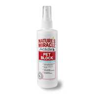 Natures Miracle Cats Pet Block Repellent Spray 236ml Pet: Cat Category: Cat Supplies  Size: 0.3kg 
Rich...