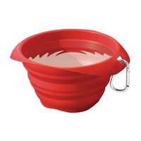 Kurgo Collaps A Bowl Red Each Pet: Dog Category: Dog Supplies  Size: 0.2kg Material: Silicon 
Rich...