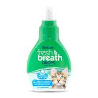 Tropiclean Fresh Breath Drops For Cats Display 65ml Pet: Cat Category: Cat Supplies  Size: 0.1kg 
Rich...