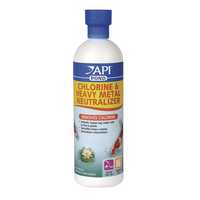 Api Pond Care Chlorine And Heavy Metal Detoxifier 473ml Pet: Fish Category: Fish Supplies  Size: 0.7kg...