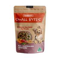 Tidbits Naturals Small Bites Venison 180g Pet: Dog Category: Dog Supplies  Size: 0.2kg 
Rich...