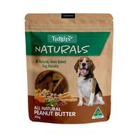 Tidbits Naturals Peanut Butter 350g Pet: Dog Category: Dog Supplies  Size: 0.4kg 
Rich Description:...