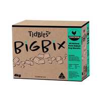 Tidbits Big Bix Chicken 4kg Pet: Dog Category: Dog Supplies  Size: 4.3kg 
Rich Description: Tidbits...