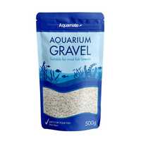 Aquamate Natural Gravel Snow White 10kg Pet: Fish Category: Fish Supplies  Size: 10.1kg Colour: White...