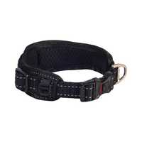 Rogz Collar Padded Black X Large Pet: Dog Category: Dog Supplies  Size: 0.1kg Colour: Black 
Rich...