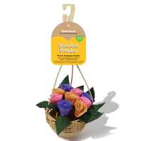 Rosewood Floral Hanging Basket Each Pet: Small Pet Category: Small Animal Supplies  Size: 0.1kg 
Rich...
