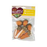 Rosewood Gnawty N Nice Fruit Veg Each Pet: Small Pet Category: Small Animal Supplies  Size: 0.2kg 
Rich...