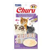 Inaba Churu Chicken With Shrimp Recipe 4 Pack Pet: Cat Category: Cat Supplies  Size: 0.5kg 
Rich...