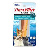 Inaba Grilled Tuna Fillet In Calamari Broth 15g Pet: Cat Category: Cat Supplies  Size: 0kg 
Rich...