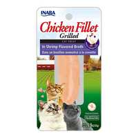 Inaba Grilled Chicken Fillet In Shrimp Broth 15g Pet: Cat Category: Cat Supplies  Size: 0kg 
Rich...