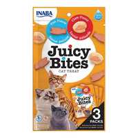 Inaba Juicy Bites Fish And Clam 3 Pack Pet: Cat Category: Cat Supplies  Size: 0.1kg 
Rich Description:...