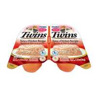 Inaba Twins Tuna And Chicken Recipe 2 Pack Pet: Cat Category: Cat Supplies  Size: 0.1kg 
Rich...