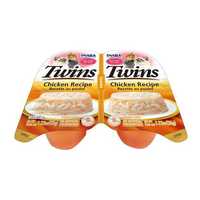Inaba Twins Chicken Recipe 2 Pack Pet: Cat Category: Cat Supplies  Size: 0kg 
Rich Description: INABA...