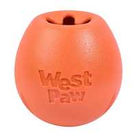 West Paw Rumbl Large Dog Toy Melon Each Pet: Dog Category: Dog Supplies  Size: 0.2kg Material: Rubber...