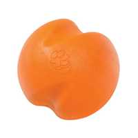 West Paw Jive Zogoflex Fetch Ball Tough Dog Toy Orange Large Pet: Dog Category: Dog Supplies  Size:...