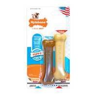 Nylabone Variety Puppy Twin Pack Chicken And Peanut Butter X Small Pet: Dog Category: Dog Supplies ...