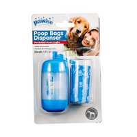 Pawise Poop Bag Dispenser Each Pet: Dog Category: Dog Supplies  Size: 0.1kg 
Rich Description: Keep...