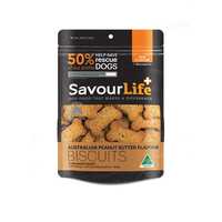 Savourlife Peanut Butter Flavour Biscuits 500g Pet: Dog Category: Dog Supplies  Size: 0.5kg 
Rich...