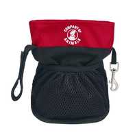 Company Of Animals Training Pro Training Dog Treat Bag Black Red Each Pet: Dog Category: Dog Supplies ...