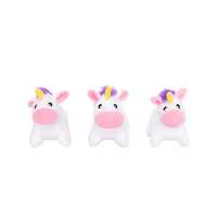 Zippypaws Miniz Unicorn Soft Dog Toy 3 Pack Pet: Dog Category: Dog Supplies  Size: 0.1kg 
Rich...