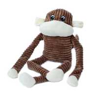 Zippypaws Spencer Crinkle Monkey Dog Toy Brown Small Pet: Dog Category: Dog Supplies  Size: 0.1kg 
Rich...