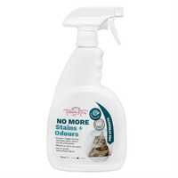 Trouble And Trix No More Stain And Odour Cat Spray 750ml Pet: Cat Category: Cat Supplies  Size: 0.8kg...
