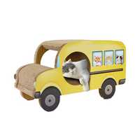Zodiac Cat Scratcher Yellow Bus Each Pet: Cat Category: Cat Supplies  Size: 2.1kg 
Rich Description:...