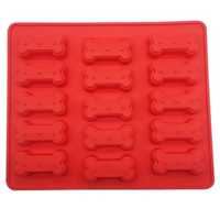 Doggytopia Dog Bones Silicone Mould Each Pet: Dog Category: Dog Supplies  Size: 0.2kg Material: Silicon...