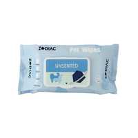 Zodiac Pet Wipes 100 Packs Unscented Each Pet: Dog Category: Dog Supplies  Size: 0.6kg 
Rich...