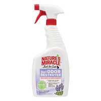 Natures Miracle Cat 3in1 Odour Destroyer Lavender 709ml Pet: Cat Category: Cat Supplies  Size: 0.8kg...