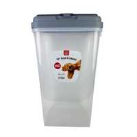 Canine Care Food Storage Bin Translucent 20kg Pet: Dog Category: Dog Supplies  Size: 1.8kg 
Rich...