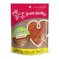 Yours Droolly Chicken Tenders Dog Treat 500g Pet: Dog Category: Dog Supplies  Size: 0.5kg 
Rich...