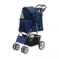 Pawise Pet Stroller Blue Each Pet: Dog Category: Dog Supplies  Size: 6kg 
Rich Description: The Pawise...