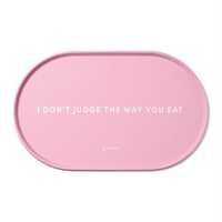 Gummi Silicone Dog Feeding Mat Pink Each Pet: Dog Category: Dog Supplies  Size: 0.2kg Colour: Pink...