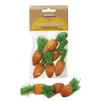 Rosewood Woodies Play Carrots Small Animal Toy Each Pet: Small Pet Category: Small Animal Supplies ...