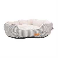 La Doggie Vita Hamptons Bed Stripe Shell Large Pet: Dog Category: Dog Supplies  Size: 2.7kg Colour:...