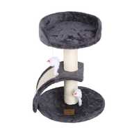 Charlies Pet Cat Tree With Scratching Slope Charcoal Each Pet: Cat Category: Cat Supplies  Size: 2.8kg...