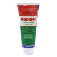 Rapigel Tube 200g Pet: Horse Size: 0.2kg 
Rich Description: Rapigel is a muscle and joint relieving gel...