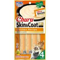 Inaba Churu Skin And Coat Chicken Recipe 4 Pack Pet: Cat Category: Cat Supplies  Size: 0.1kg 
Rich...