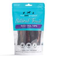 The Pet Project Roo Tail Tips Dog Treats 4 Pieces Pet: Dog Category: Dog Supplies  Size: 0.2kg 
Rich...