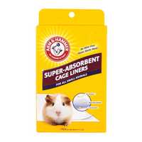 Arm And Hammer Super Absorbent Cage Liners For All Small Animals 7 Pack Pet: Small Pet Category: Small...