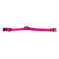 Scream Reflective Adjustable Nylon Puppy Collar Loud Pink Each Pet: Dog Category: Dog Supplies  Size:...