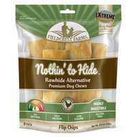 Nothing To Hide Chicken Flip Chips Rawhide Alternative Premium Dog Chews 8 Pack Pet: Dog Category: Dog...