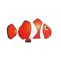 Pettec Flippy Fish Clown Cat Toy Each Pet: Cat Category: Cat Supplies  Size: 0.2kg 
Rich Description:...