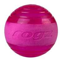 Rogz Squeekz Ball Pink Medium Pet: Dog Category: Dog Supplies  Size: 0.1kg 
Rich Description: The Rogz...