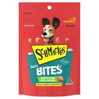 Schmackos Tasty Bites Chewy Cubes Chicken Chew Dog Treats 130g Pet: Dog Category: Dog Supplies  Size:...