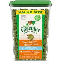 Greenies Feline Treats Dental Oven Roasted Chicken Flavour Tub 277g Pet: Cat Category: Cat Supplies ...